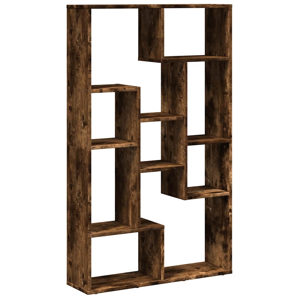 Libreria Rovere Fumo 72x20x120,5 cm in Truciolato | homemem39