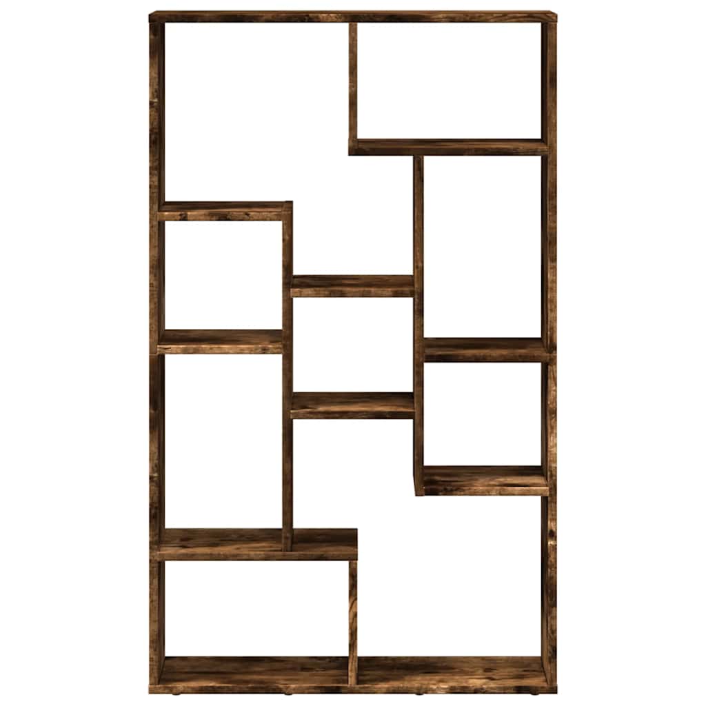 Libreria Rovere Fumo 72x20x120,5 cm in Truciolato | homemem39