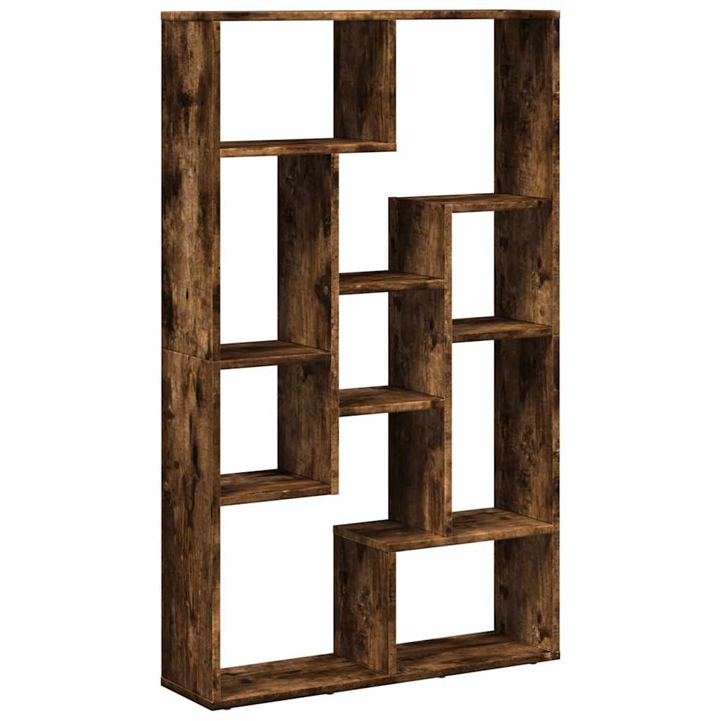 Libreria Rovere Fumo 72x20x120,5 cm in Truciolato | homemem39