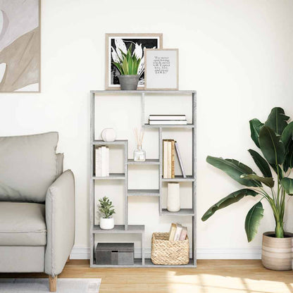 Libreria Grigio Sonoma 72x20x120,5 cm in Truciolato | homemem39