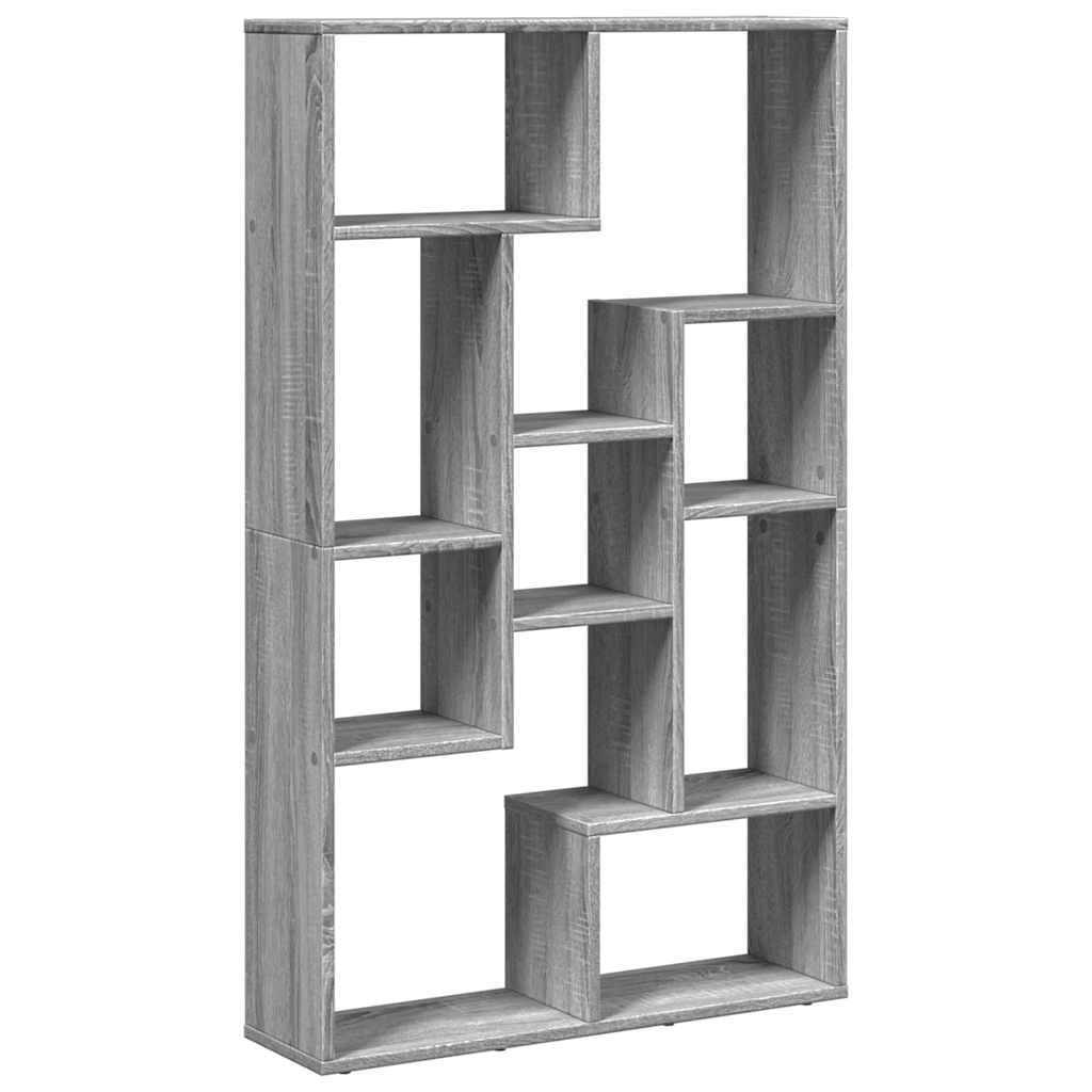 Libreria Grigio Sonoma 72x20x120,5 cm in Truciolato | homemem39