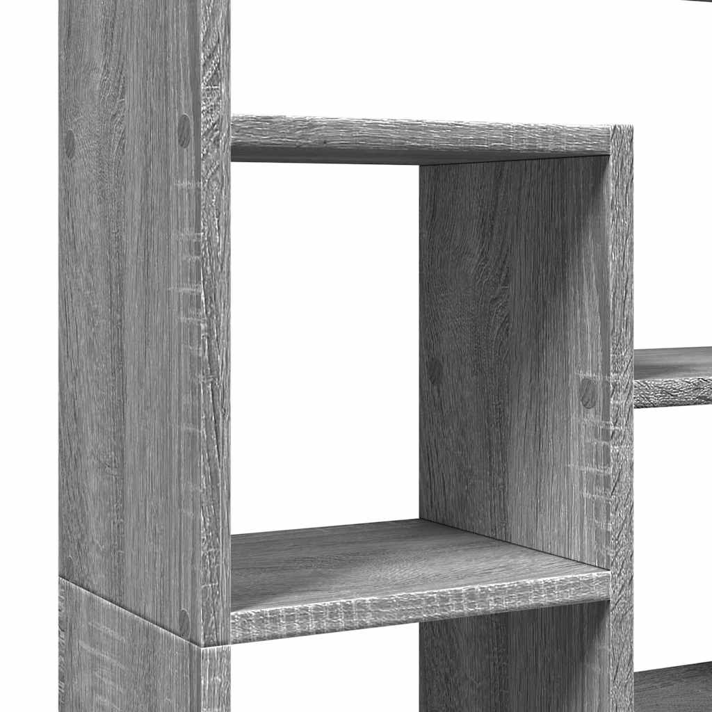 Libreria Grigio Sonoma 72x20x120,5 cm in Truciolato | homemem39