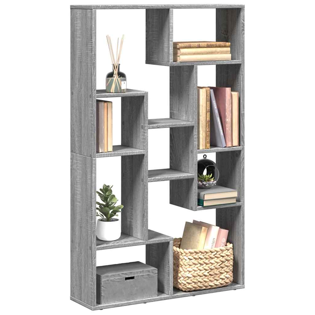 Libreria Grigio Sonoma 72x20x120,5 cm in Truciolato | homemem39