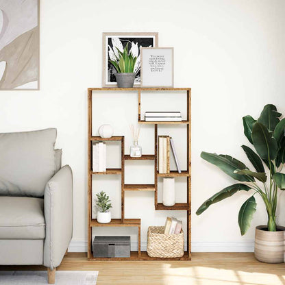Libreria Legno Antico 72x20x120,5 cm in Truciolato | homemem39