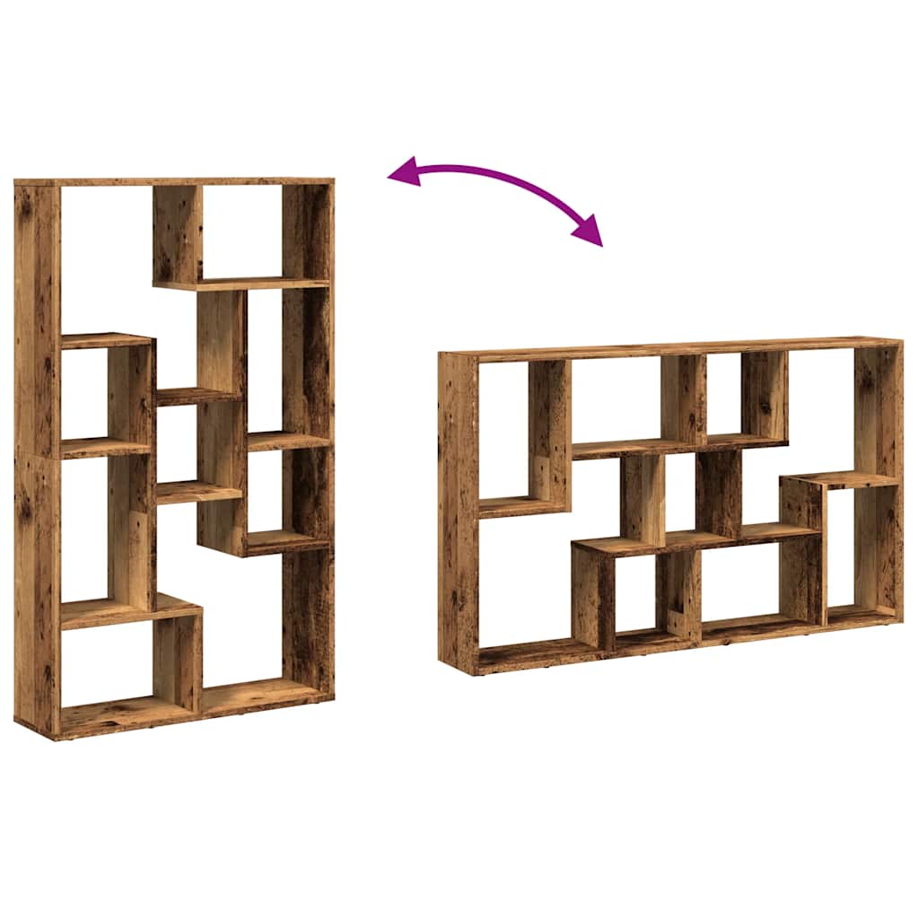 Libreria Legno Antico 72x20x120,5 cm in Truciolato | homemem39