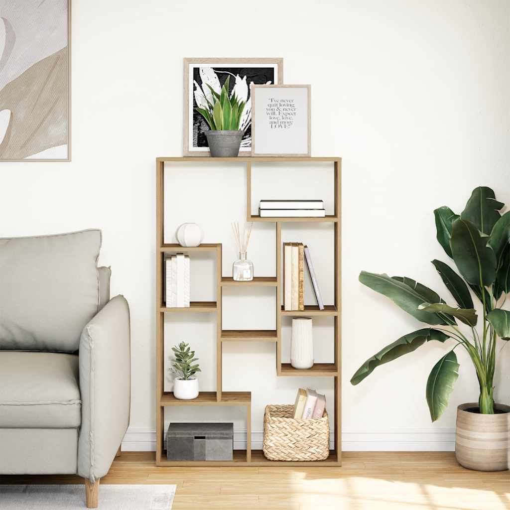 Libreria Rovere Artigianale 72x20x120,5 cm in Truciolato | homemem39