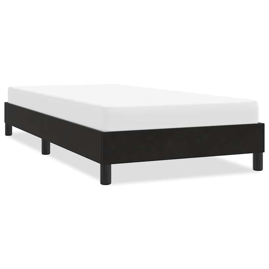 Giroletto senza Materasso Nero 80x210 cm in Velluto | homemem39