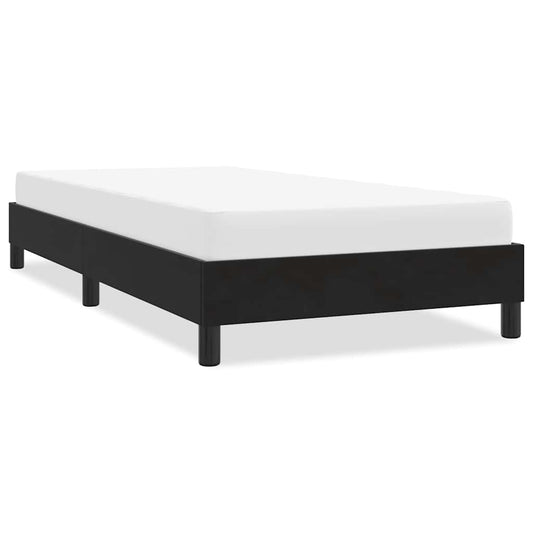 Giroletto senza Materasso Nero 90x210 cm in Velluto | homemem39