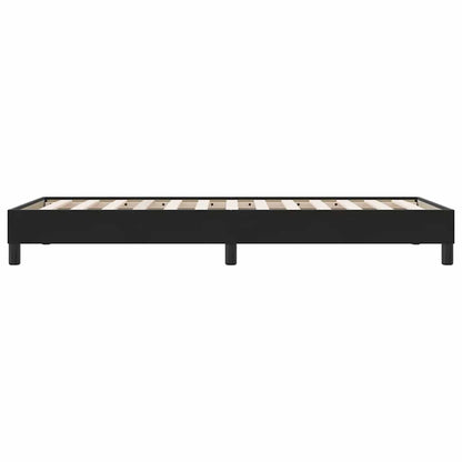 Giroletto senza Materasso Nero 100x210 cm in Velluto | homemem39