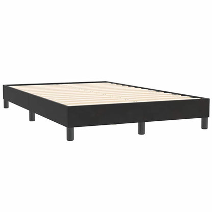 Giroletto senza Materasso Nero 120x210 cm Velluto | homemem39