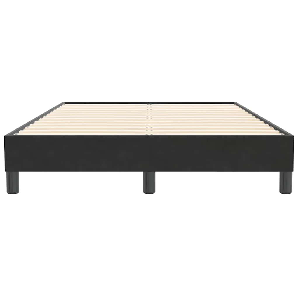 Giroletto senza Materasso Nero 120x210 cm Velluto | homemem39