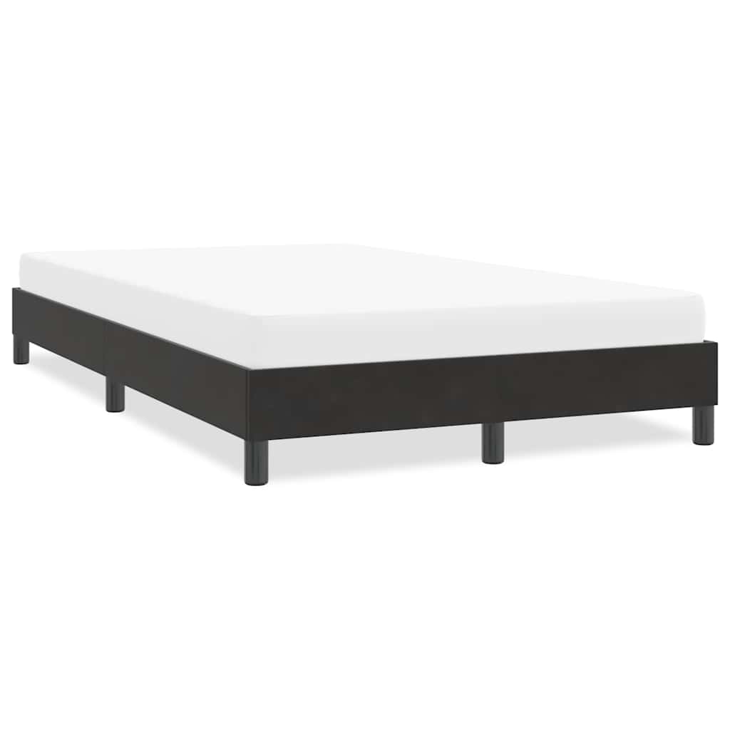 Giroletto senza Materasso Nero 120x210 cm Velluto | homemem39