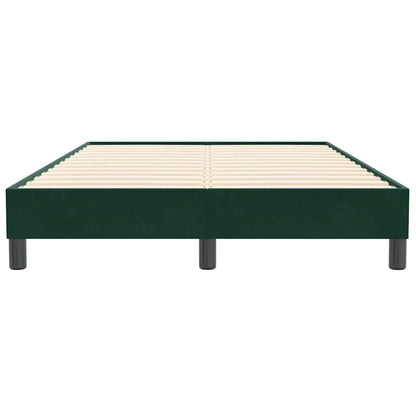 Giroletto senza Materasso Verde Scuro 120x210 cm in Velluto | homemem39