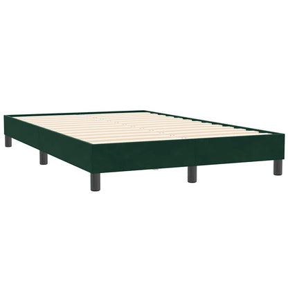 Giroletto senza Materasso Verde Scuro 120x210 cm in Velluto | homemem39