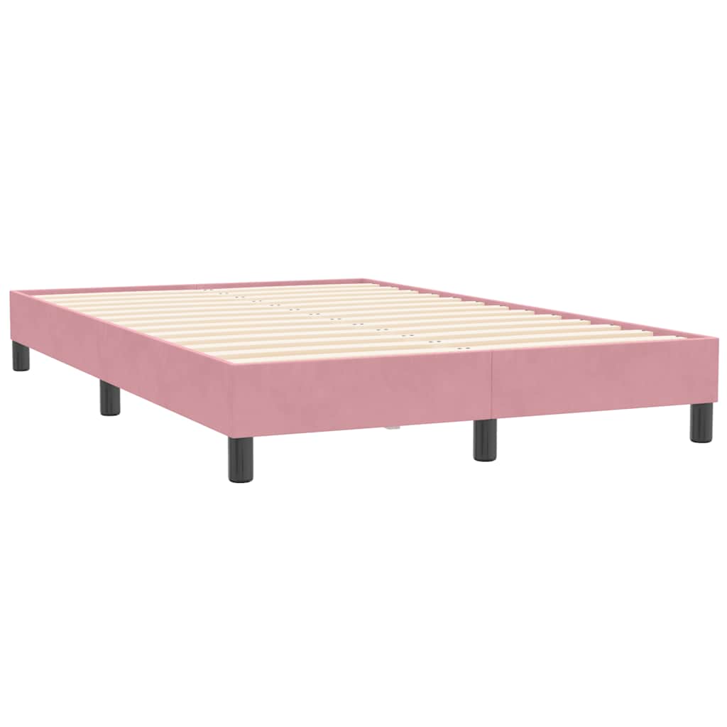Giroletto senza Materasso Rosa 120x210 cm Velluto | homemem39