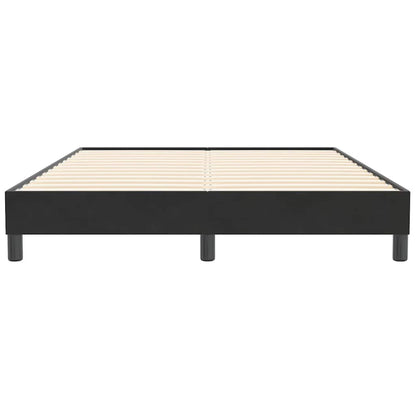 Giroletto senza Materasso Nero 140x210 cm Velluto | homemem39