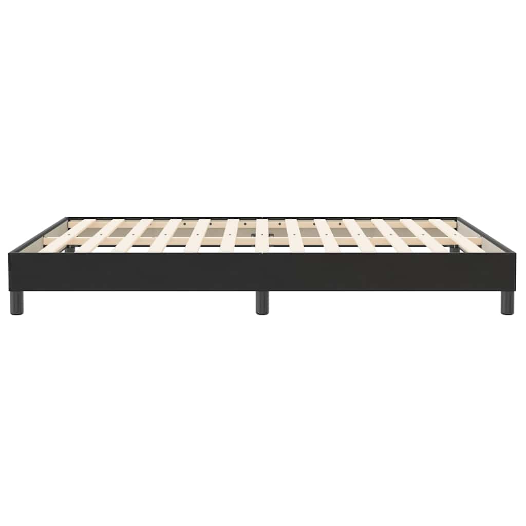 Giroletto senza Materasso Nero 160x210 cm in Velluto | homemem39