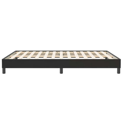 Giroletto senza Materasso Nero 160x210 cm in Velluto | homemem39