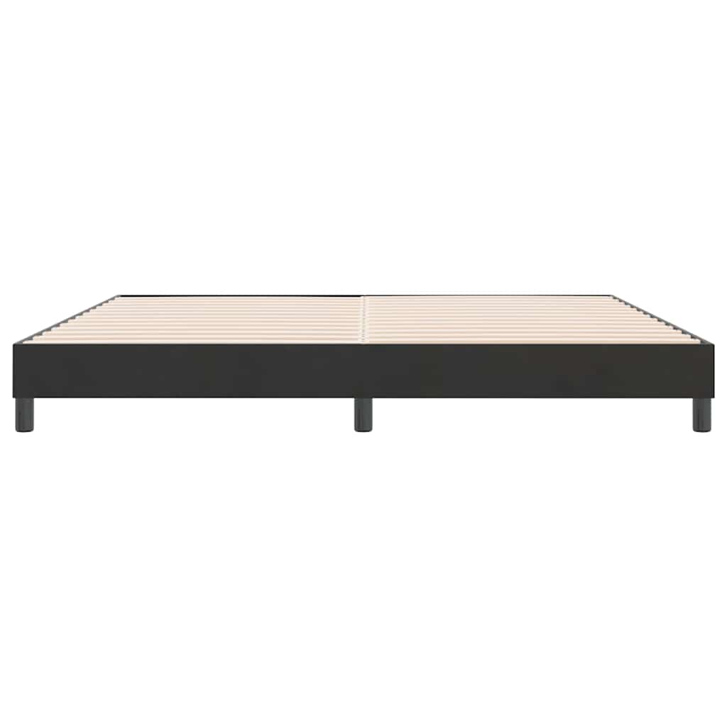 Giroletto senza Materasso Nero 180x210 cm in Velluto | homemem39