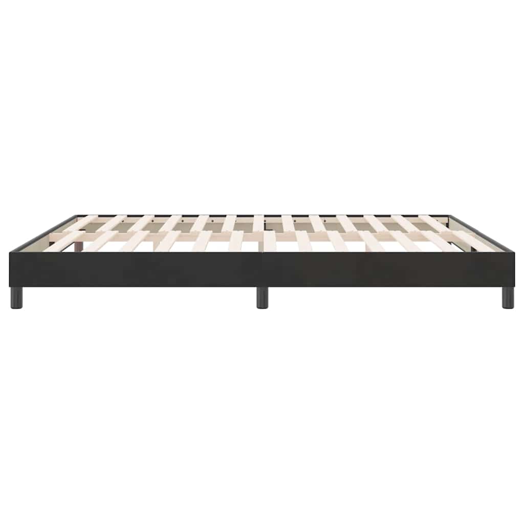 Giroletto senza Materasso Nero 180x210 cm in Velluto | homemem39