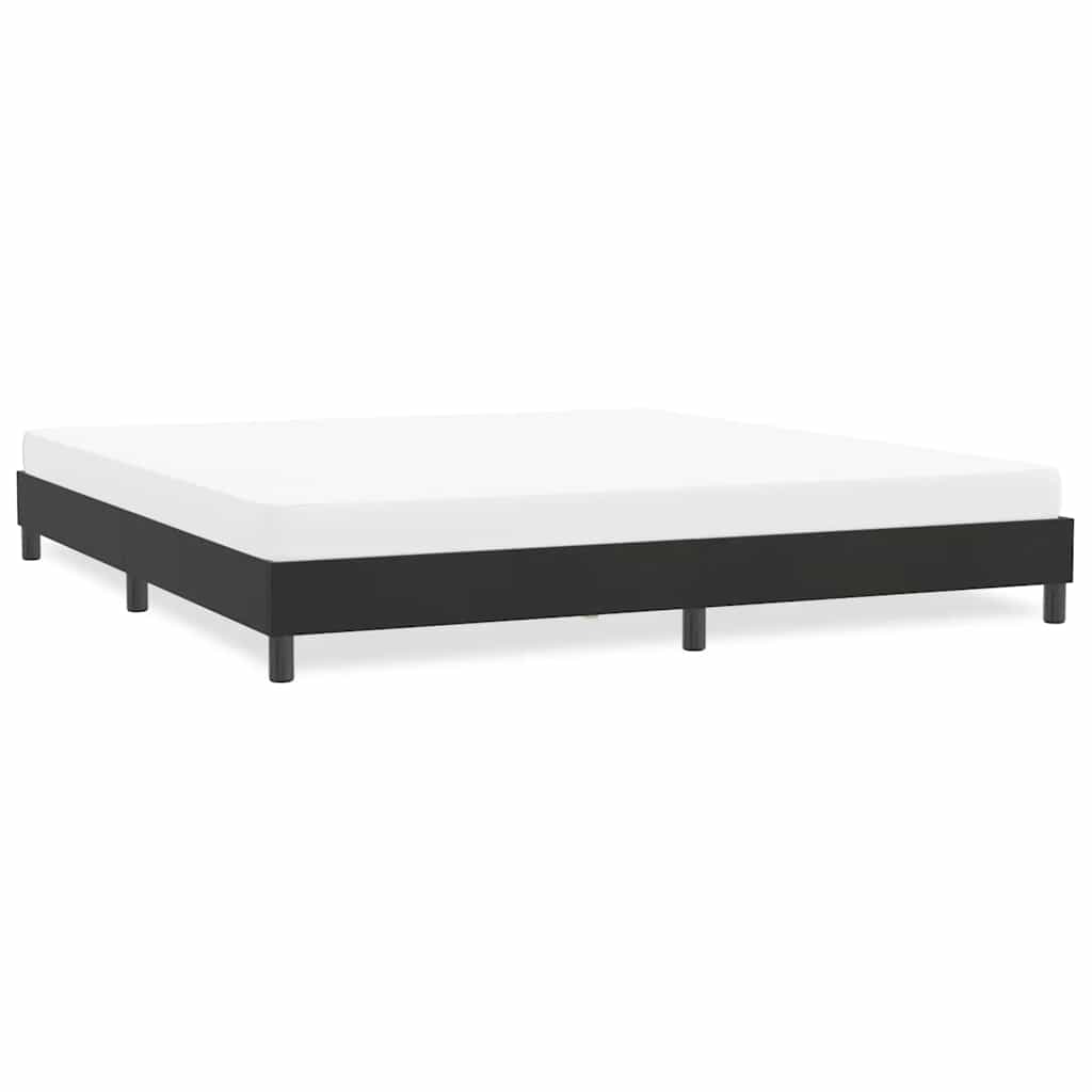 Giroletto senza Materasso Nero 180x210 cm in Velluto | homemem39