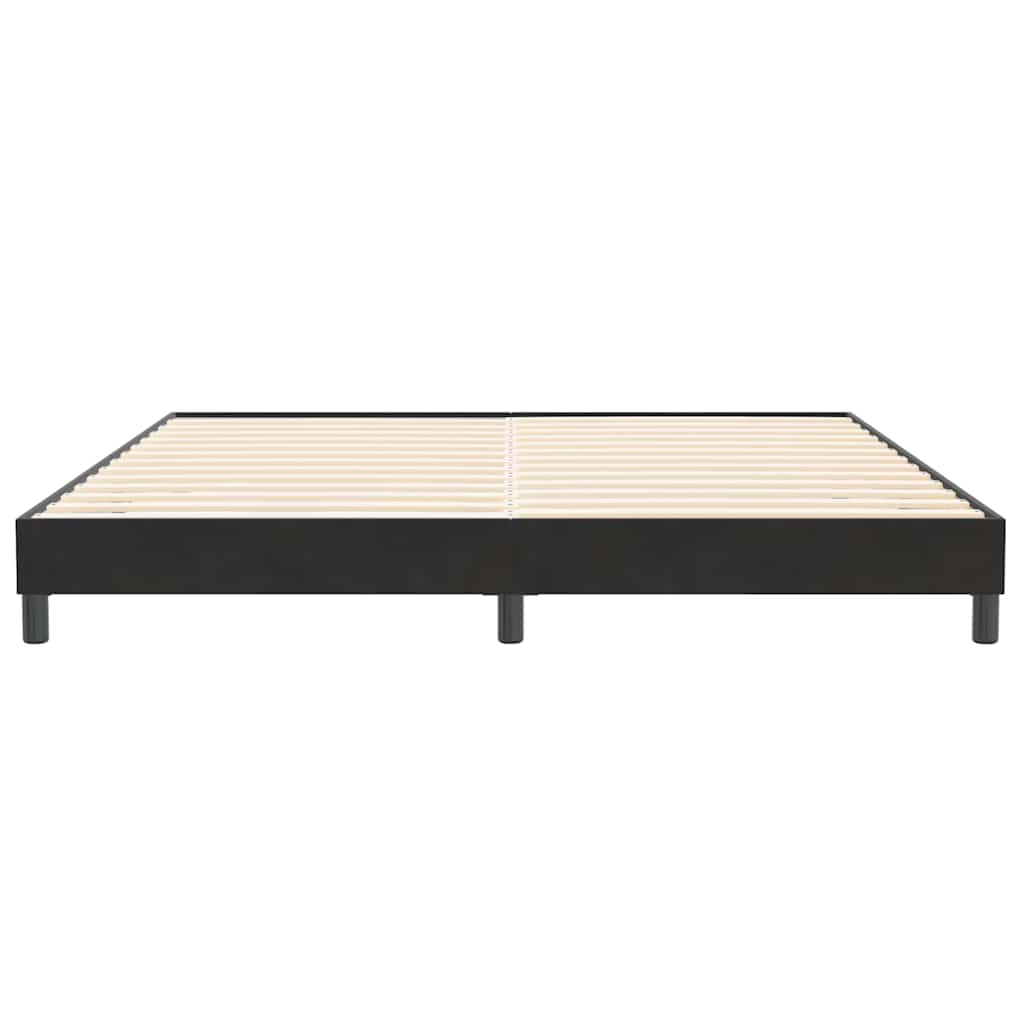 Giroletto senza Materasso Nero 200x210 cm in Velluto | homemem39