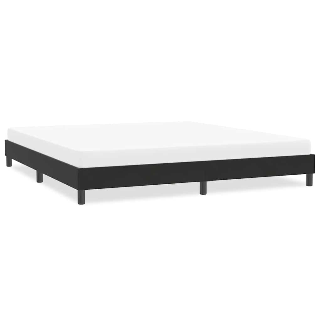 Giroletto senza Materasso Nero 200x210 cm in Velluto | homemem39