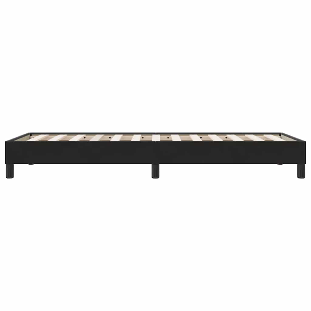 Giroletto senza Materasso Nero 100x220 cm in Velluto | homemem39
