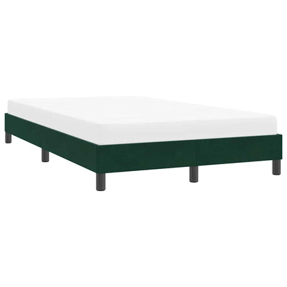 Giroletto senza Materasso Verde Scuro 120x220 cm Velluto | homemem39