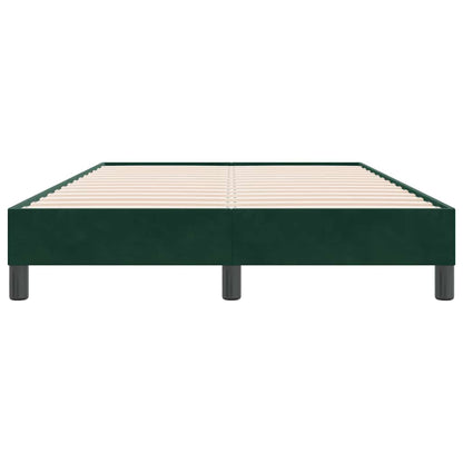 Giroletto senza Materasso Verde Scuro 120x220 cm Velluto | homemem39