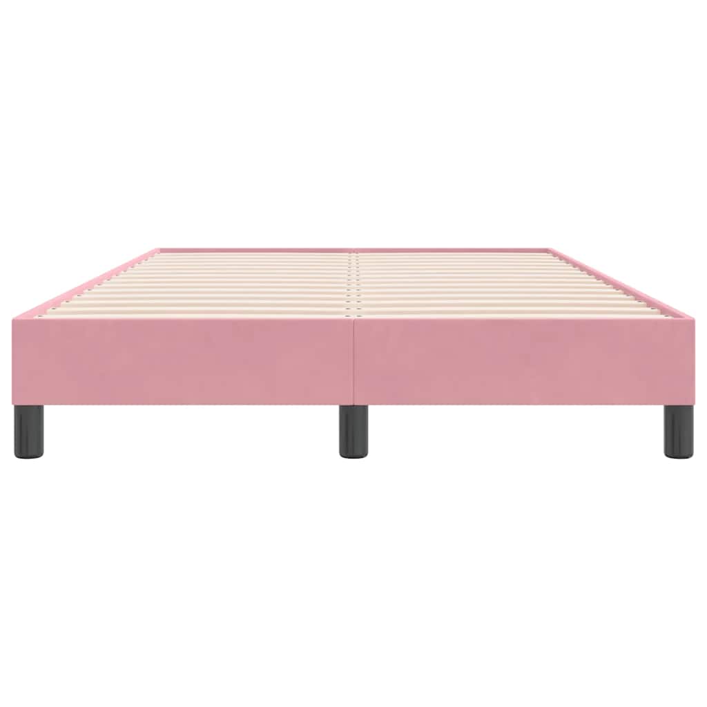 Giroletto senza Materasso Rosa 120x220 cm Velluto | homemem39