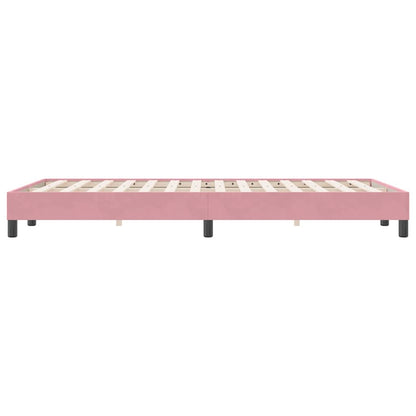Giroletto senza Materasso Rosa 120x220 cm Velluto | homemem39