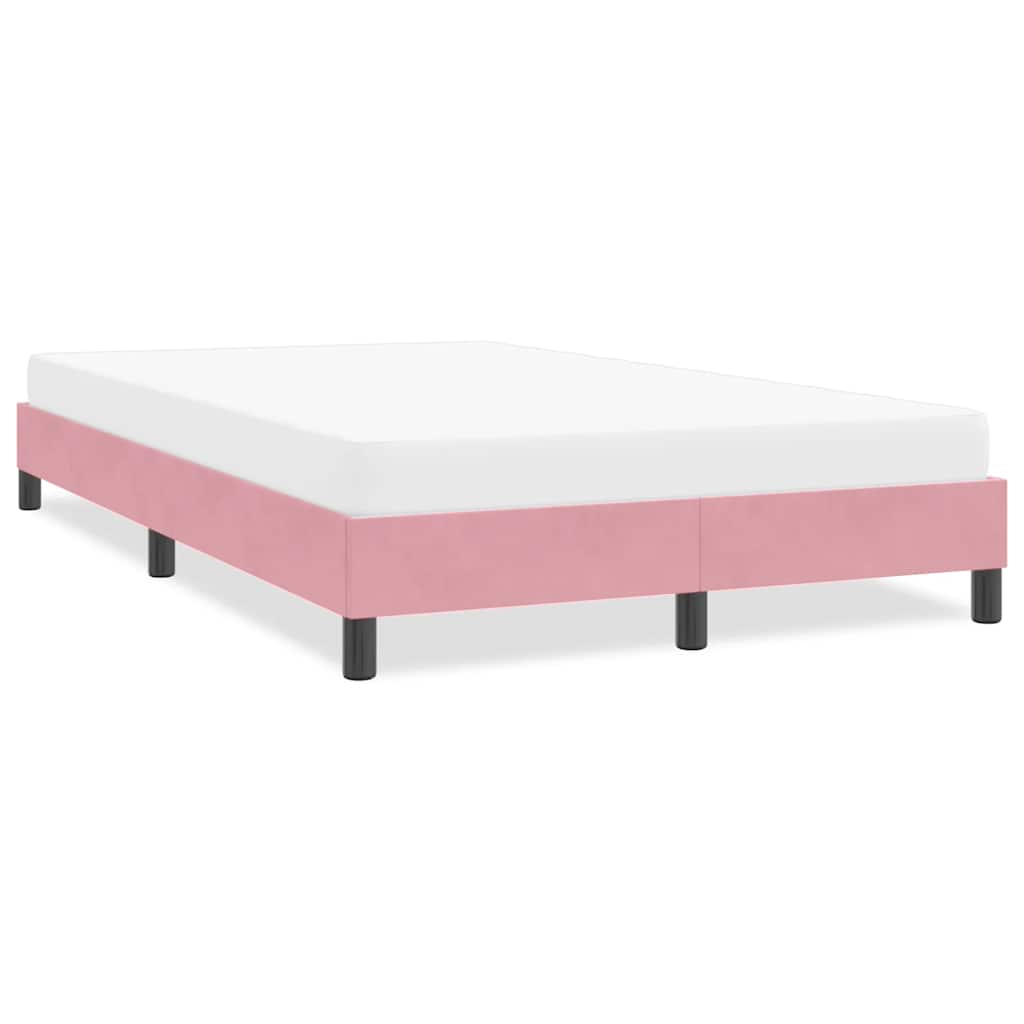 Giroletto senza Materasso Rosa 120x220 cm Velluto | homemem39