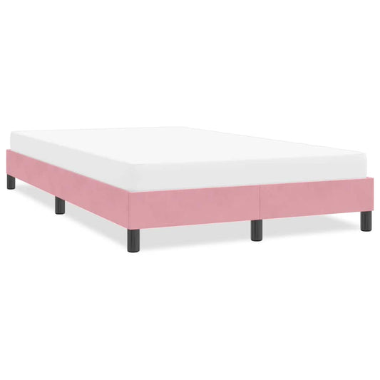 Giroletto senza Materasso Rosa 120x220 cm Velluto | homemem39