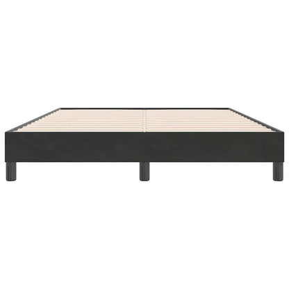 Giroletto senza Materasso Nero 140x220 cm in Velluto | homemem39