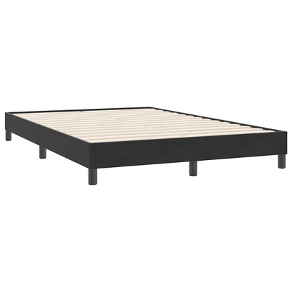 Giroletto senza Materasso Nero 140x220 cm in Velluto | homemem39