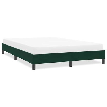 Giroletto senza Materasso Verde Scuro 140x220 cm in Velluto | homemem39