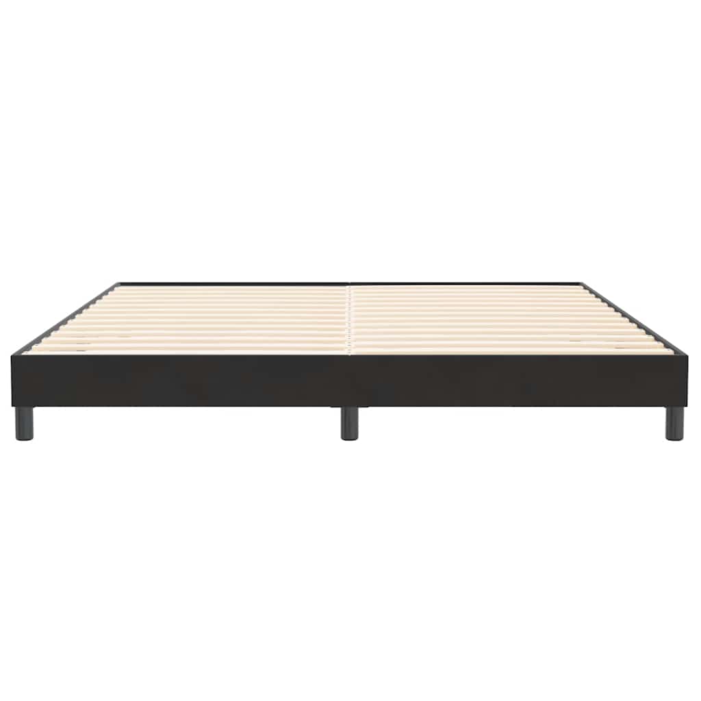 Giroletto senza Materasso Nero 200x220 cm in Velluto | homemem39