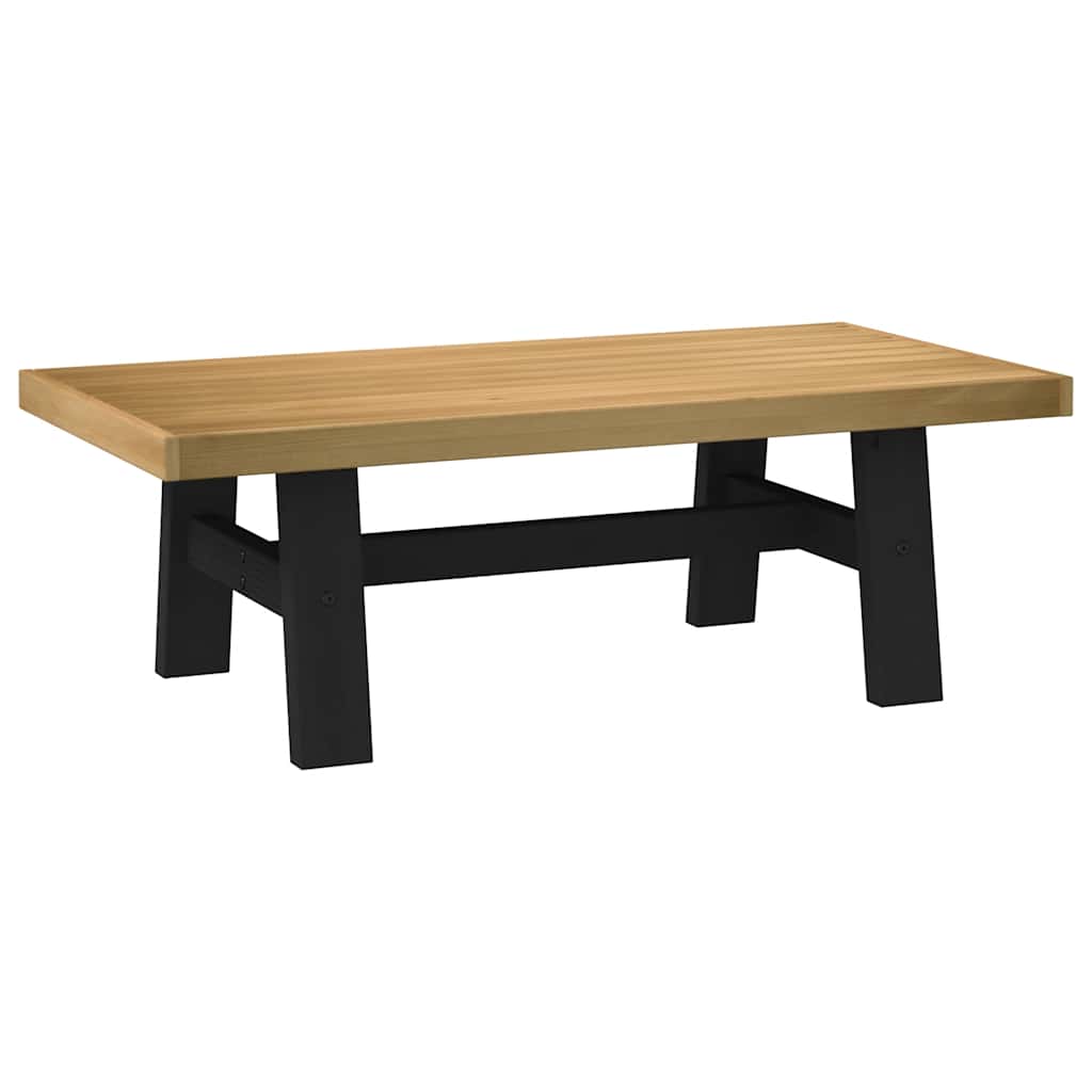 Tavolino NOAIN Gambe a Forma di A 120x60x40cm in Legno Massello | homemem39