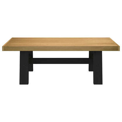 Tavolino NOAIN Gambe a Forma di A 120x60x40cm in Legno Massello | homemem39
