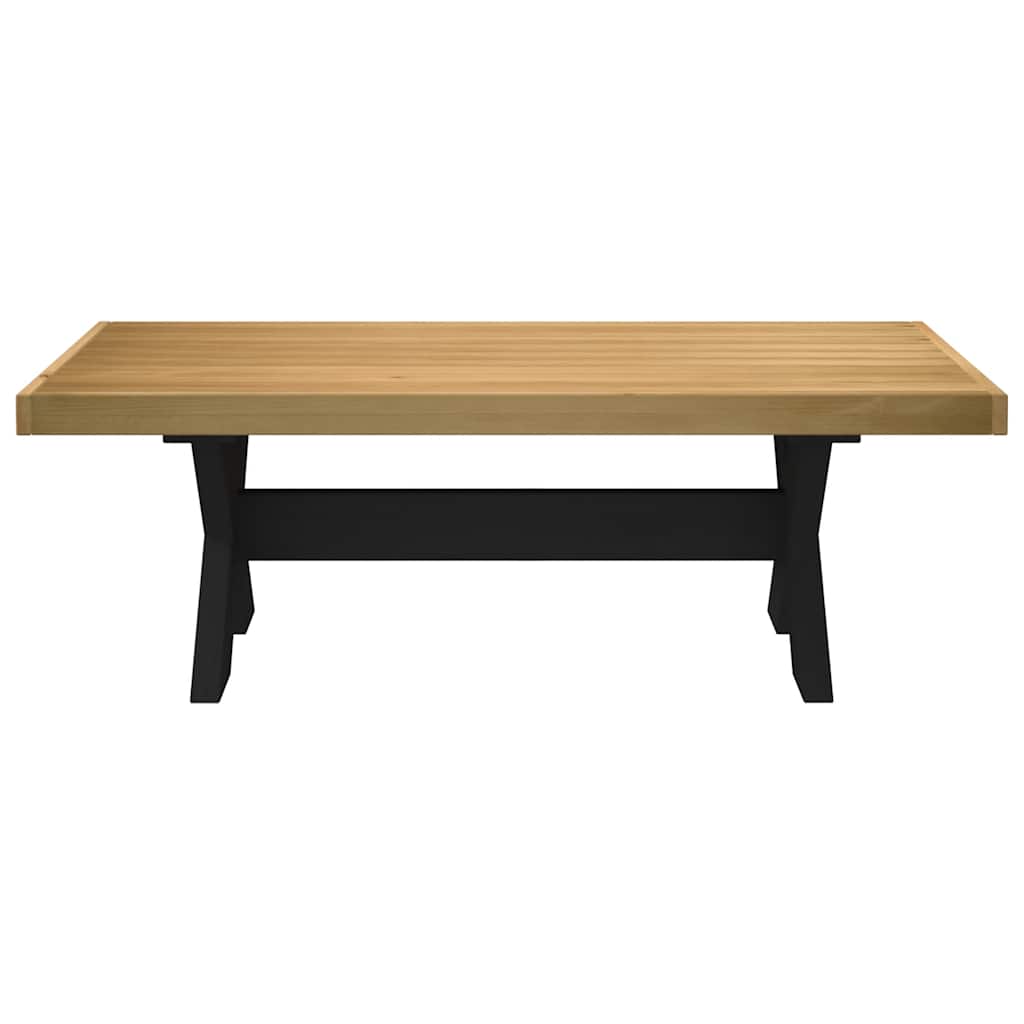 Tavolino NOAIN Gambe a Forma di X 120x60x40cm in Legno Massello | homemem39