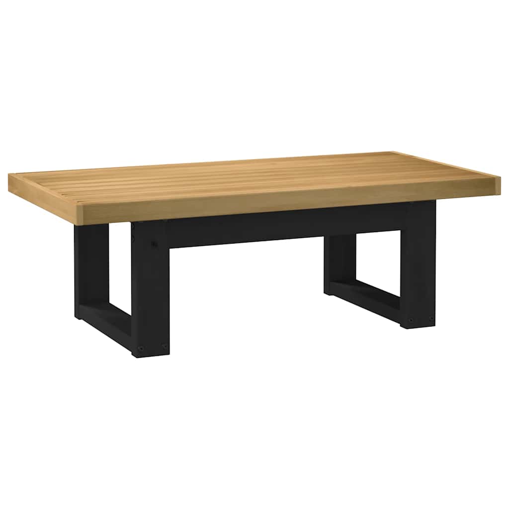 Tavolino NOAIN Gambe a Forma di U 120x60x40cm in Legno Massello | homemem39