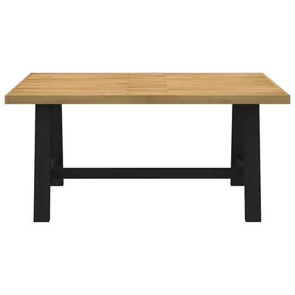 Tavolo Pranzo NOAIN Gambe a Forma A 160x90x75 cm Legno Massello | homemem39