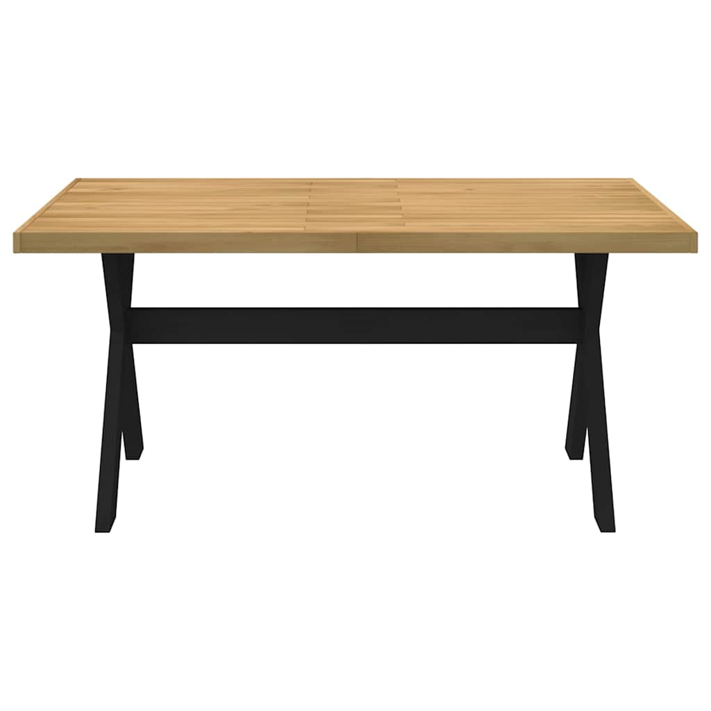 Tavolo Pranzo NOAIN Gambe a Forma X 160x90x75 cm Legno Massello | homemem39