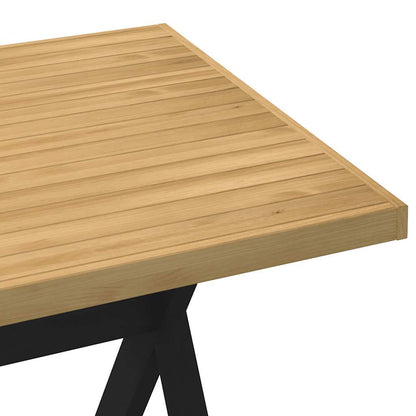 Tavolo Pranzo NOAIN Gambe a Forma X 160x90x75 cm Legno Massello | homemem39