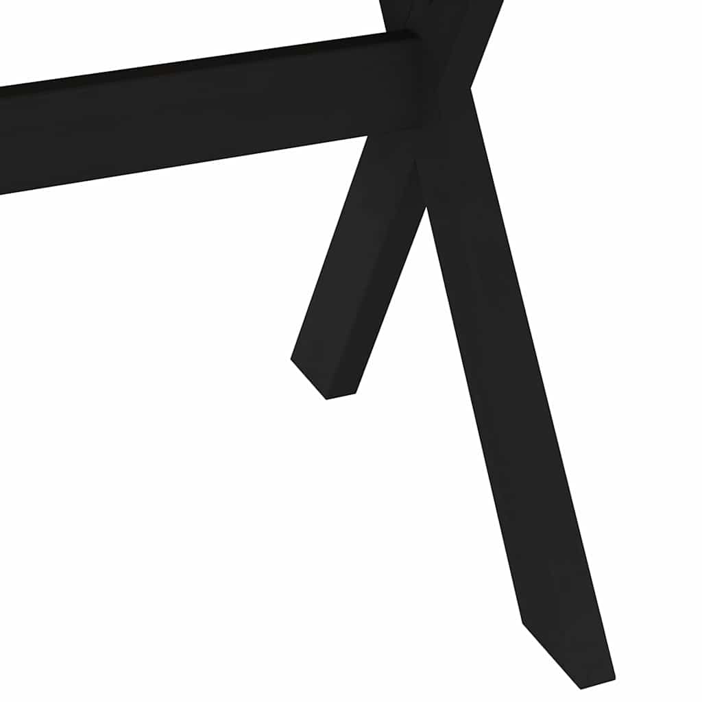 Tavolo Pranzo NOAIN Gambe a Forma X 160x90x75 cm Legno Massello | homemem39