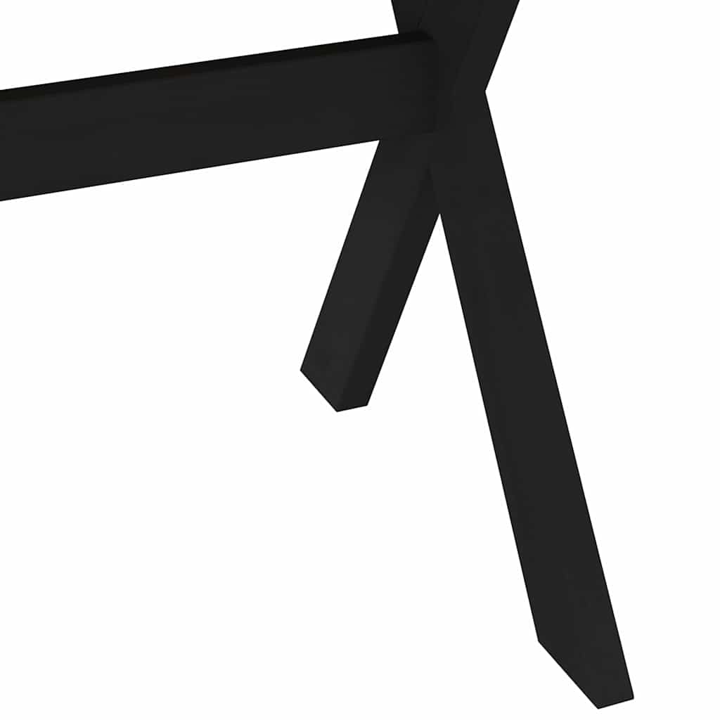 Tavolo Pranzo NOAIN Gambe a Forma X 180x90x75 cm Legno Massello - homemem39