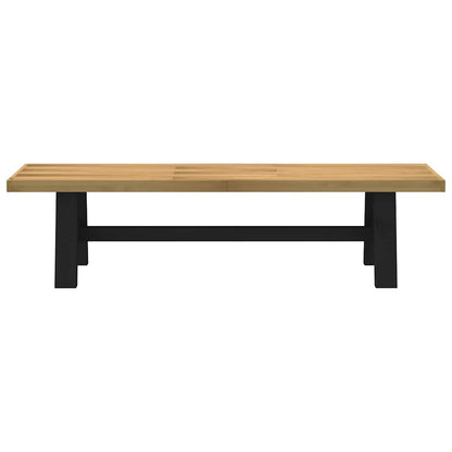 Panca Pranzo NOAIN Gambe a Forma A 180x40x45 cm Legno Massello
