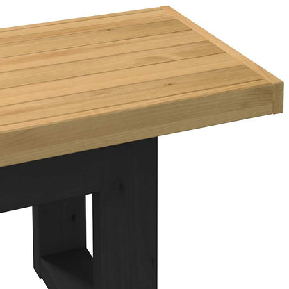 Panca Pranzo NOAIN Gambe a Forma U 180x40x45 cm Legno Massello