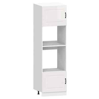 Set Mobili da Cucina 7 pz Kalmar Bianchi Lucido in Truciolato - homemem39